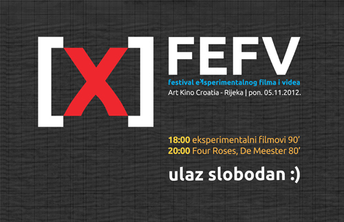 [X]FEFV - festival eksperimentalnog filma i videa