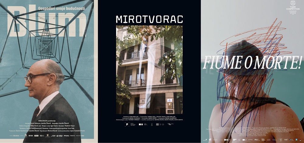 Ponovno s nama: Mirotvorac, Blum - Gospodari svoje budućnosti i Fiume o morte! - Novi termini u rujnu