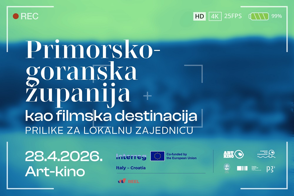 Konferencija "Primorsko-goranska županija kao filmska destinacija" u Art-kinu - Projekt REEL