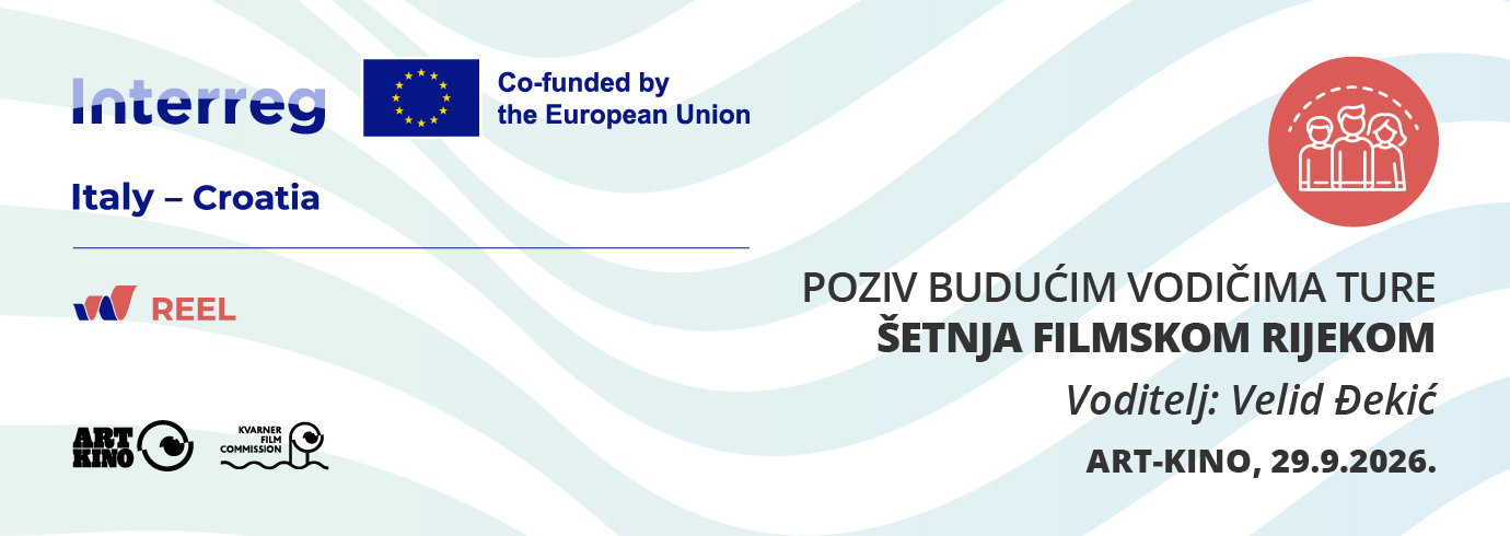 Poziv budućim vodičima ture Šetnja filmskom Rijekom