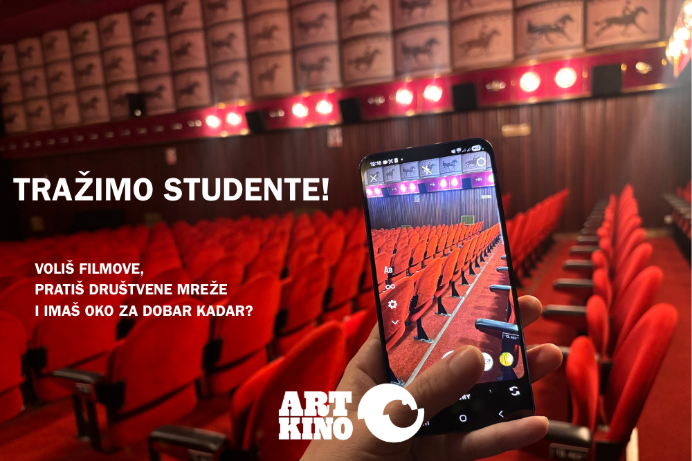 TRAŽIMO KREATIVNE STUDENTE ZA NAŠE DRUŠTVENE MREŽE!
