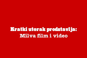 Milva film i video